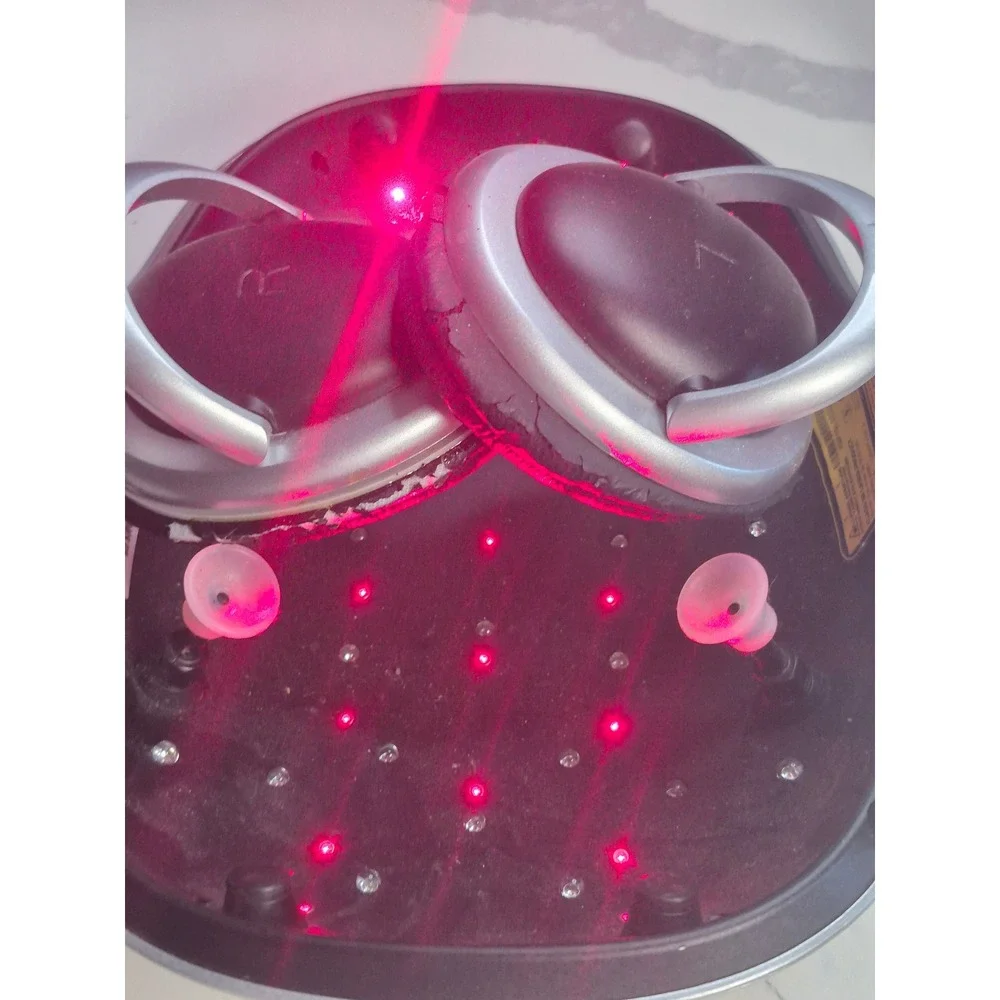 iGrow Laser Hair Growth System LLLT Helmet Red Light Therapy Silver with Remote